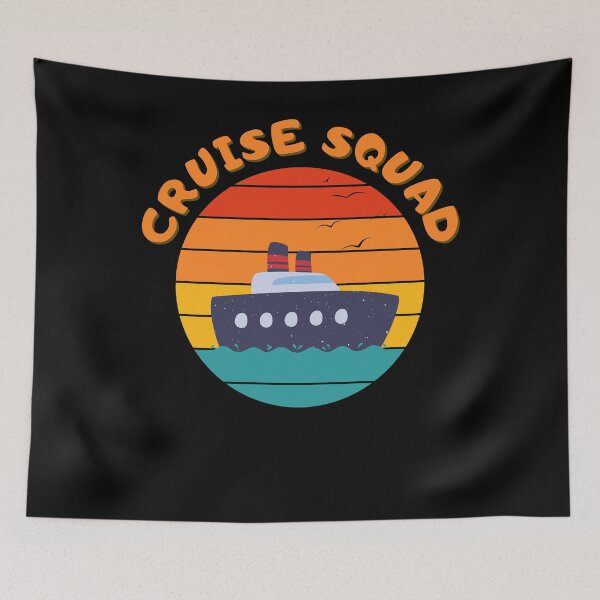 Item preview, Cruise Squad| Travel, vacation, cruise mode designed and sold by Galskap.