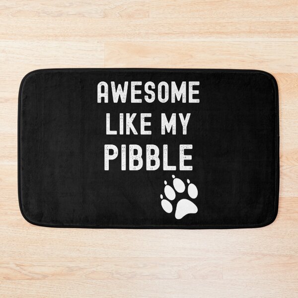 Item preview, Awesome Like My Pibble with Paw Pitbull Dog Breed Funny designed and sold by elvisg03.