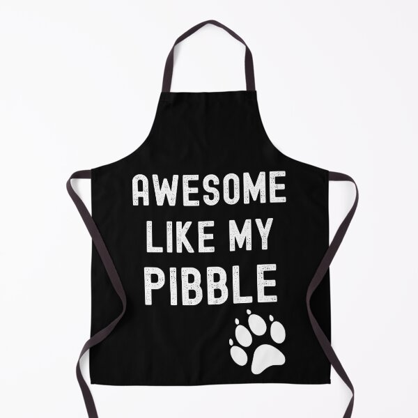 Item preview, Awesome Like My Pibble with Paw Pitbull Dog Breed Funny designed and sold by elvisg03.