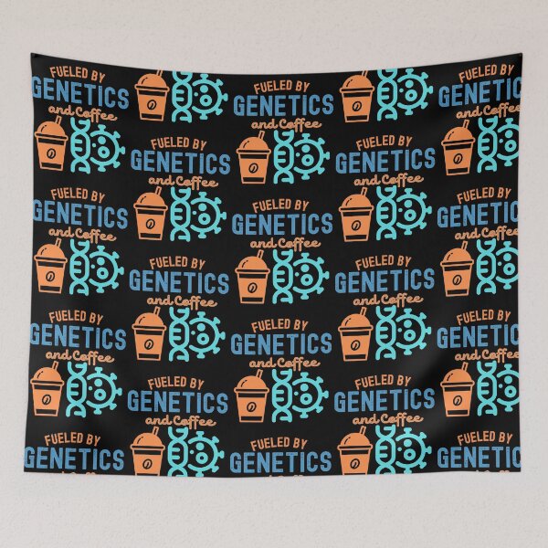 Item preview, Fueled by Genetics and Coffee. Genetics Activities designed and sold by Moedex.