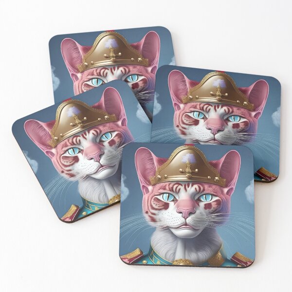 Item preview, Royal Cat Fashion T Shirt designed and sold by artmanikin.
