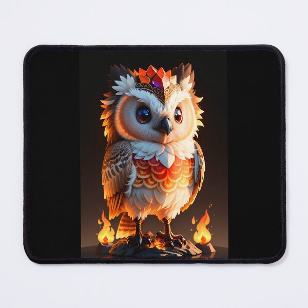 Item preview, You've Found the Mystical Hedgehog Owl! It will Bring you Good Luck and Success if you Adopt it! designed and sold by inurey.