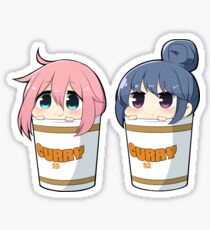 Rin to Nadeshiko Curry - Yuru Camp Sticker