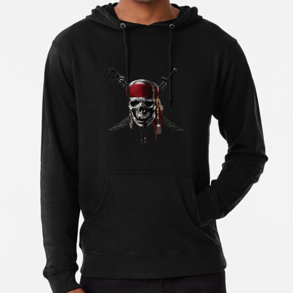 Pirates of the Caribbean Hoodie Sweatshirt - Pirate Skeleton Front