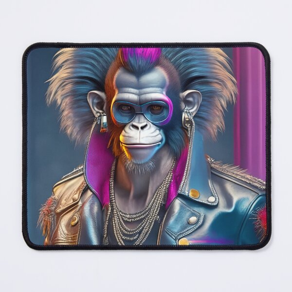Item preview, Furry Fashionistas: Monkey Setting Trends in Human Clothing T Shirt designed and sold by artmanikin.