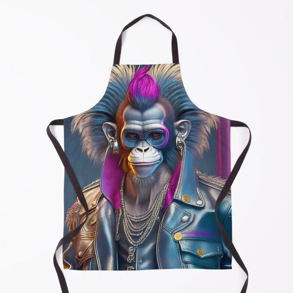 Item preview, Furry Fashionistas: Monkey Setting Trends in Human Clothing T Shirt designed and sold by artmanikin.