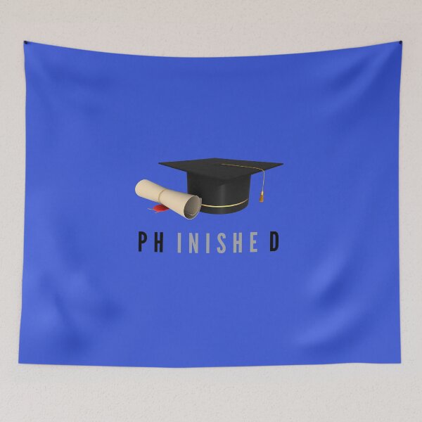 Item preview, PhD Phinished / Finished blue 2024  designed and sold by Lady-Frost.