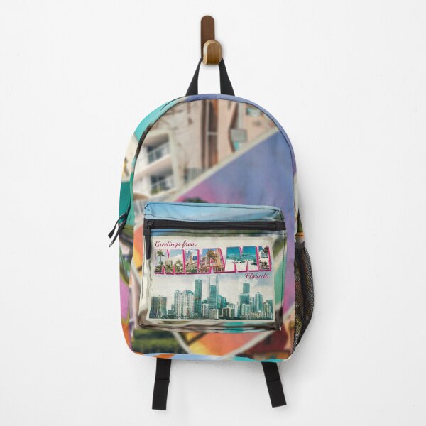 Item preview, Greetings from Miami in Florida Vintage style retro souvenir designed and sold by DeveloperProp0.