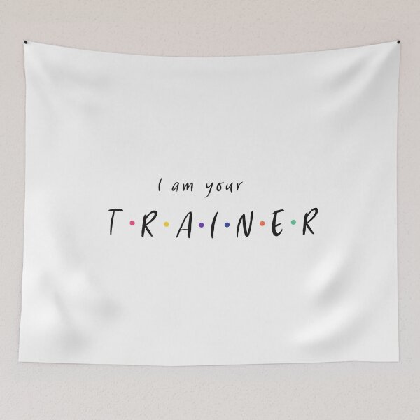 Item preview, I Am Your Trainer (Black) designed and sold by Allyoudois.