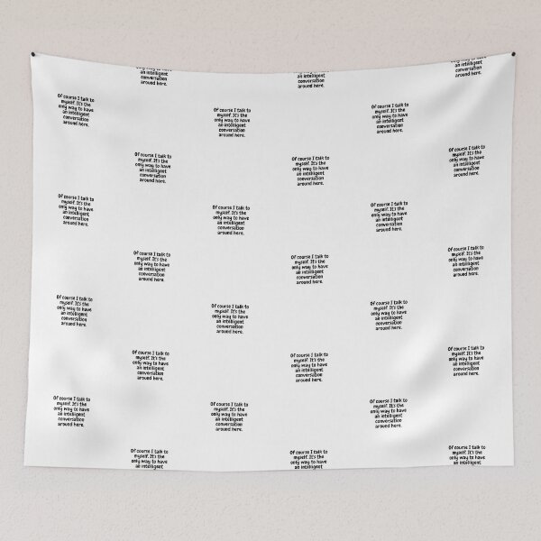 Item preview, Of course i talk to myself designed and sold by Kmichar.