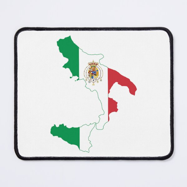 Item preview, Kingdom of the Two Sicilies Flag Map designed and sold by ShinGoukiSon.