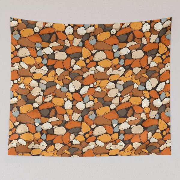 Aperçu de l'œuvre Rochers Boho mignons | Roches Boho minimalistes | Roches minimales créée et vendue par BoredF.