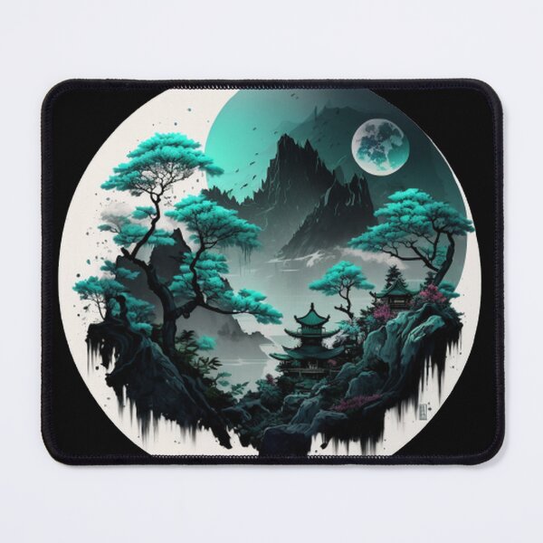Item preview, "Harmony in Sakura: Captivating Japanese Landscapes on Redbubble" designed and sold by DesignHeaven24.