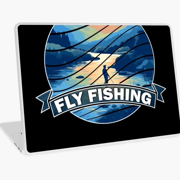 Fly Fishing Laptop Skins for Sale