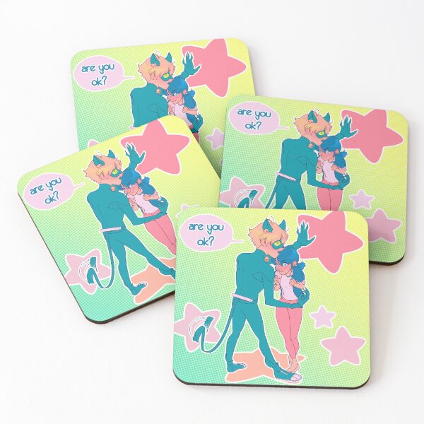 Item preview, are you ok catboy and girl  designed and sold by queenlypirate.