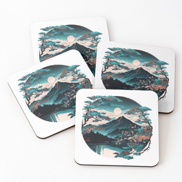 Item preview,  "Harmony in Sakura: Captivating Japanese Landscapes on Redbubble" designed and sold by DesignHeaven24.