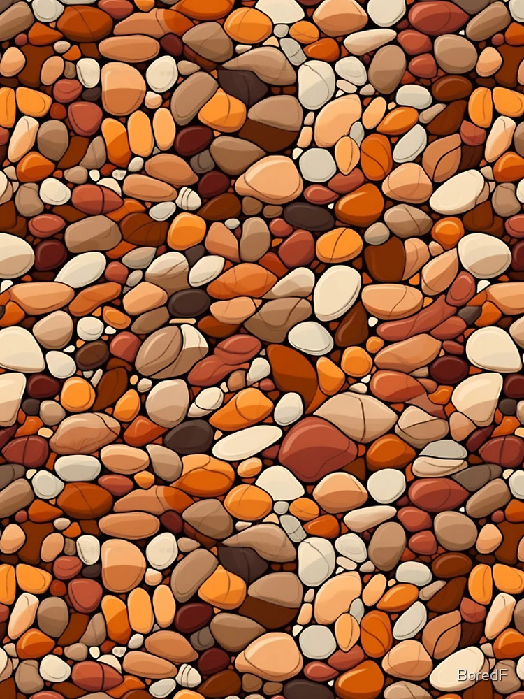 Thumbnail 5 of 5, iPhone Case, Real Boho Style Rocks | Minimalistic Boho Rocks | Minimal Rocks Pattern designed and sold by BoredF.