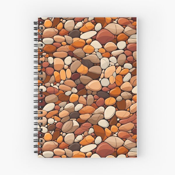 Aperçu de l'œuvre Véritables roches de style bohème | Roches Boho minimalistes | Motif de roches minimales créée et vendue par BoredF.