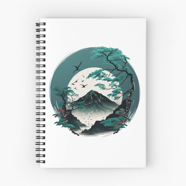 Item preview,  "Harmony in Sakura: Captivating Japanese Landscapes on Redbubble" designed and sold by DesignHeaven24.