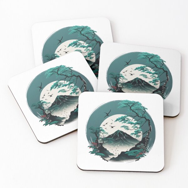 Item preview,  "Harmony in Sakura: Captivating Japanese Landscapes on Redbubble" designed and sold by DesignHeaven24.