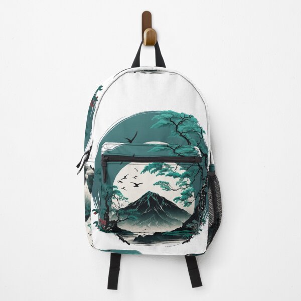 Item preview, "Harmony in Sakura: Captivating Japanese Landscapes on Redbubble" designed and sold by DesignHeaven24.