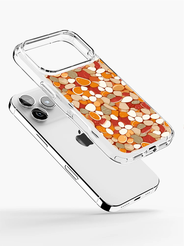 Thumbnail 2 of 5, iPhone Case, Adorable Boho Style Rocks | Minimalistic Boho Rocks | Minimal Rocks Pattern designed and sold by BoredF.