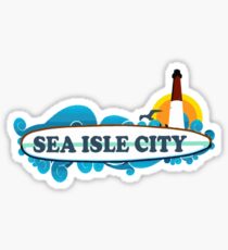 Sea Isle - New Jersey. Sticker