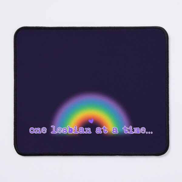 Item preview, One Lesbian at a Time! Wear some Lesbian Pride! designed and sold by drumweaver.