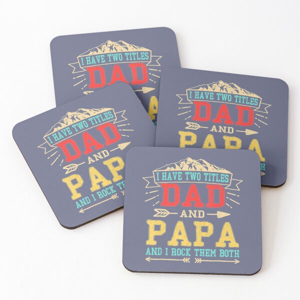 Item preview, I Have Two Titles Dad And Papa 	 Funny Fathers Day Daddy 	 	 designed and sold by ofwupkwa94.