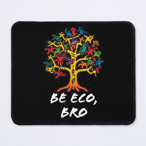 Item preview, Colorful Crazy Tree in Haring Style - "Be Eco, Bro" designed and sold by SADStyleDesigns.