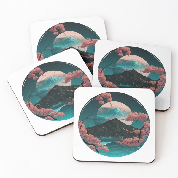 Item preview,  "Harmony in Sakura: Captivating Japanese Landscapes on Redbubble" designed and sold by DesignHeaven24.