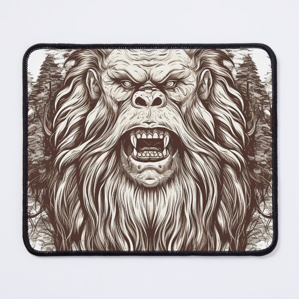 Item preview, Enigmatic Wilderness - Sasquatch Encounter designed and sold by MuseOfMilo.