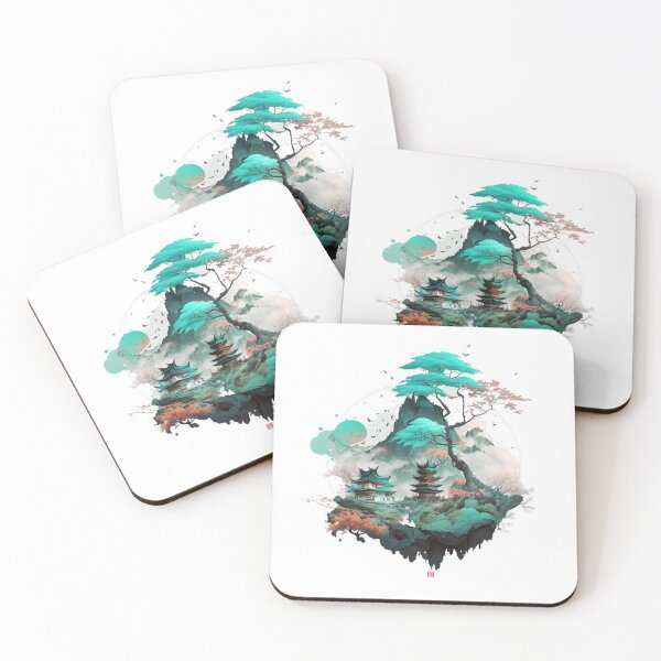 Item preview,  "Harmony in Sakura: Captivating Japanese Landscapes on Redbubble" designed and sold by DesignHeaven24.