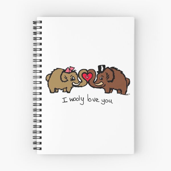 Item preview, I Wooly Mammoth Love You  designed and sold by Allie  Frazier.