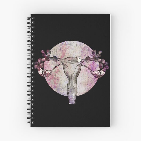 Item preview, Floral uterus with leaves, symbol Feminist, femminism, uteruses, girl, woman designed and sold by Collagedream.