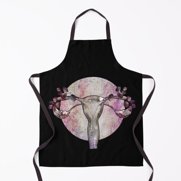 Item preview, Floral uterus with leaves, symbol Feminist, femminism, uteruses, girl, woman designed and sold by Collagedream.
