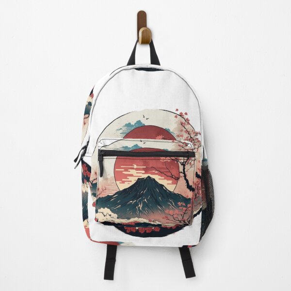 Item preview, "Harmony in Sakura: Captivating Japanese Landscapes on Redbubble" designed and sold by DesignHeaven24.