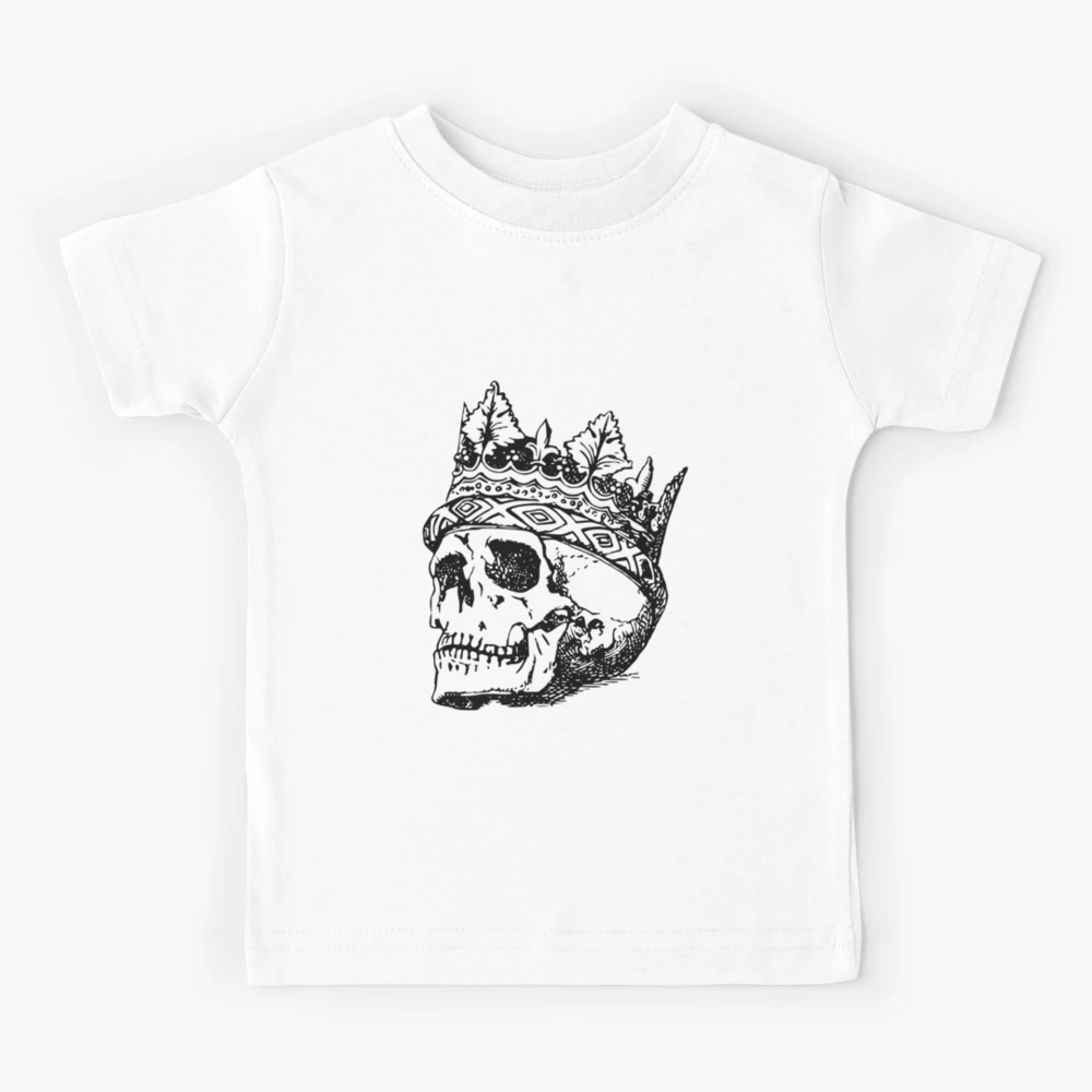 HEADS OR TAILS Mens Graphic T-Shirts w/Rhinestones, Skull