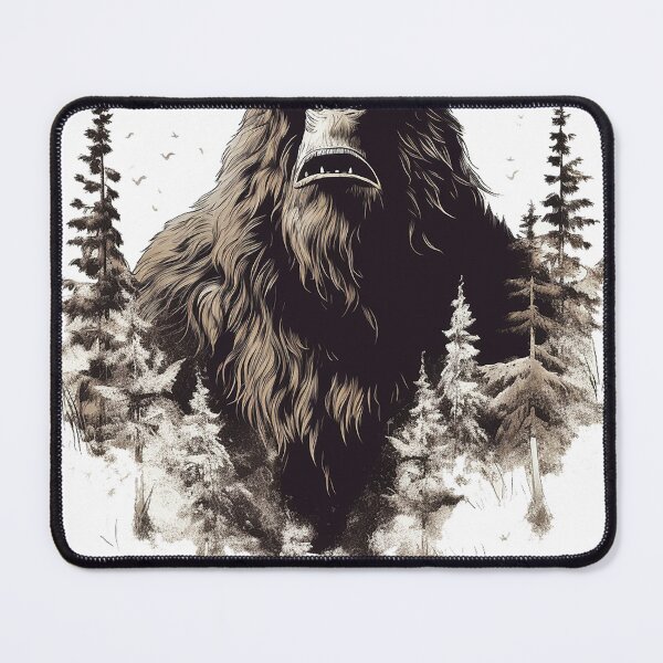 Item preview, Enigmatic Wilderness - Sasquatch Encounter designed and sold by MuseOfMilo.