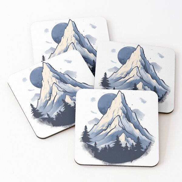 Item preview, Majestic Mountain Peaks designed and sold by MuseOfMilo.
