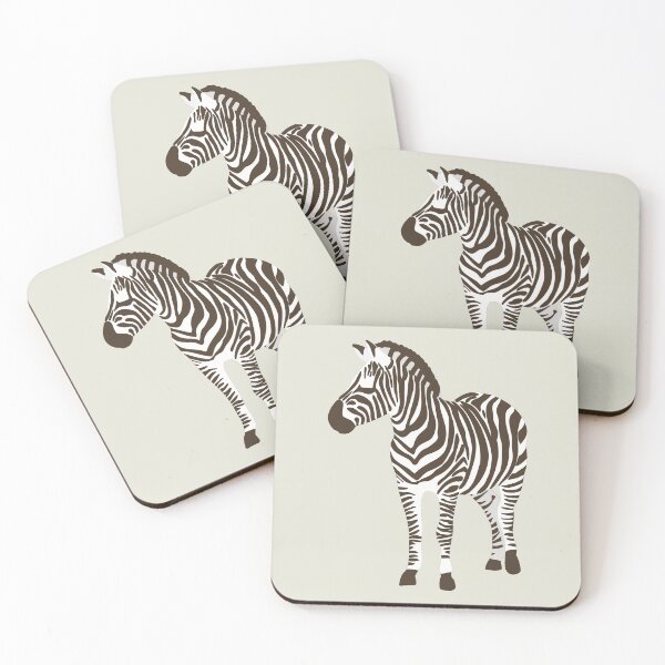 Item preview, Minimalist Color Block Zebra designed and sold by Pixelchicken.
