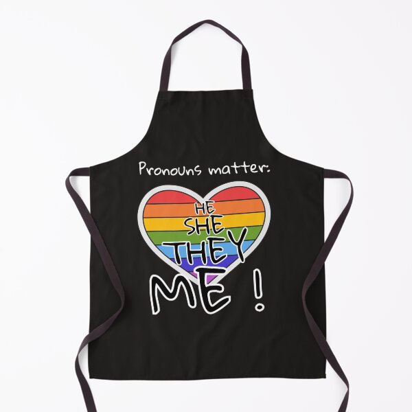 Item preview, Pronouns matter He She They Me LGBT Pridemonth designed and sold by JacoBeatzShop.