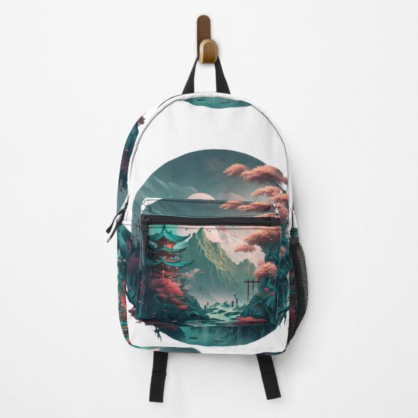 Item preview,  "Harmony in Sakura: Captivating Japanese Landscapes on Redbubble" designed and sold by DesignHeaven24.