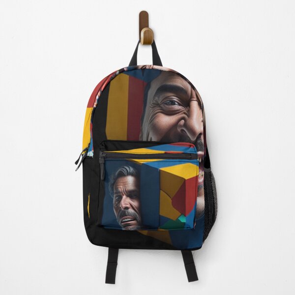 Item preview, Chromatic Explosion: Cubism Celebrates Joy on World Happiness Day designed and sold by CreativoLoco.
