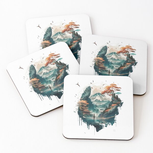 Item preview,   "Harmony in Sakura: Captivating Japanese Landscapes on Redbubble" designed and sold by DesignHeaven24.