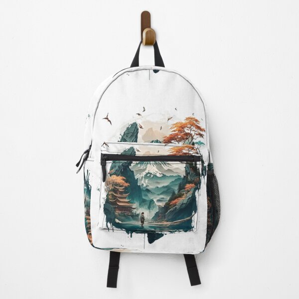 Item preview, "Harmony in Sakura: Captivating Japanese Landscapes on Redbubble" designed and sold by DesignHeaven24.