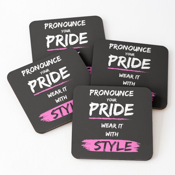 Item preview, Pronounce your Pride Wear it with Style LGBTQ designed and sold by JacoBeatzShop.