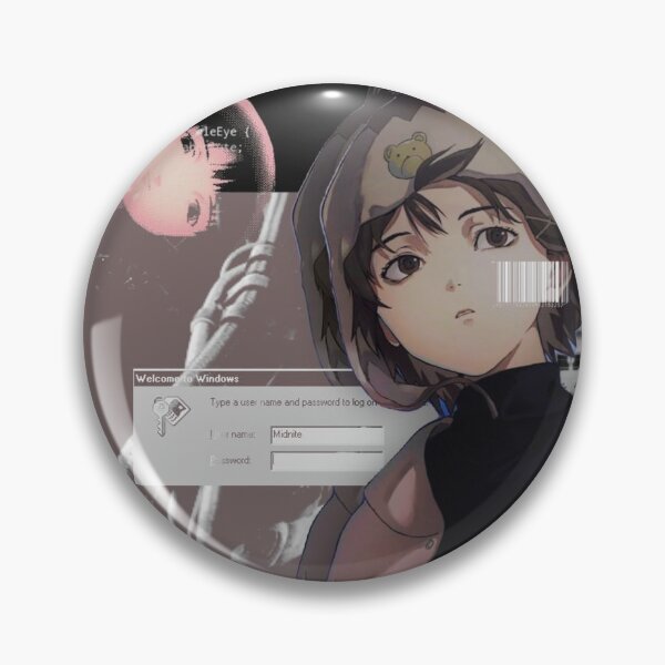 Item preview, Lain - “Midnite” Collage designed and sold by MerikuroCreates.