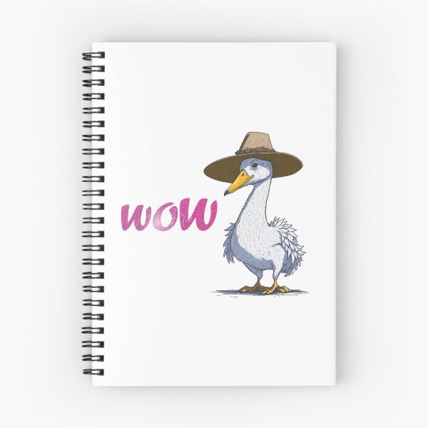 Item preview, WOW goose with hat designed and sold by Stefan Plach.