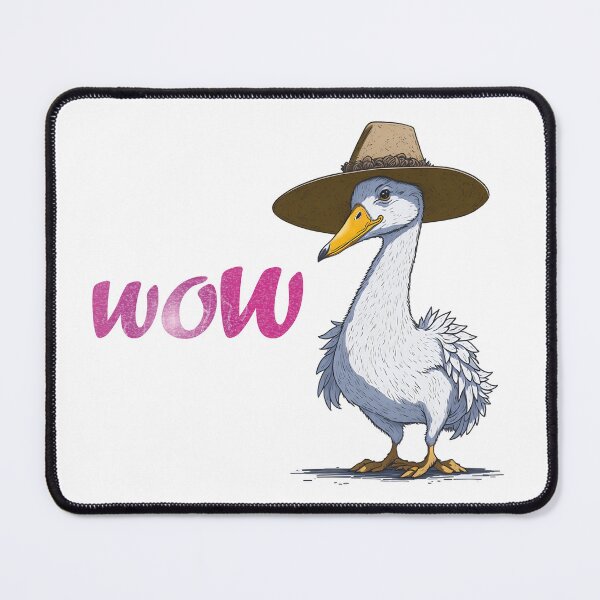 Item preview, WOW goose with hat designed and sold by Stefan Plach.